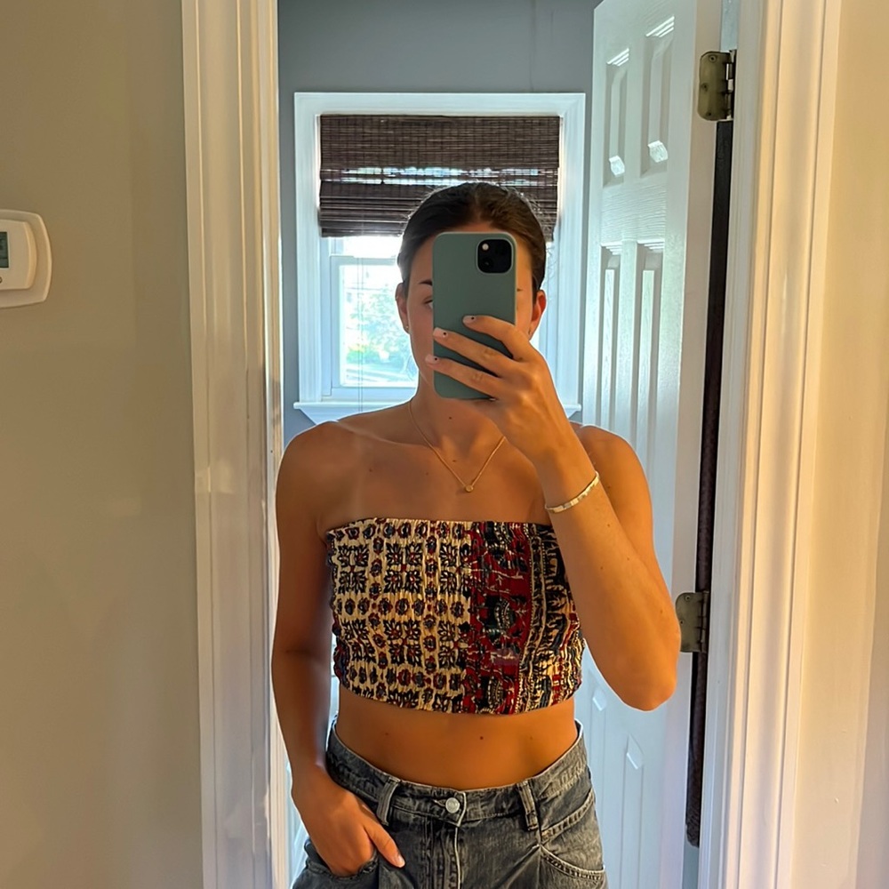 Printed tube top